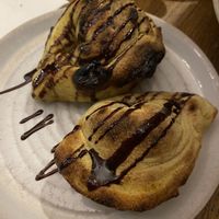 Nutella and Superstraccia cheese dough balls   at Purezza in Manchester