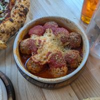Meatballs at Purezza in Manchester