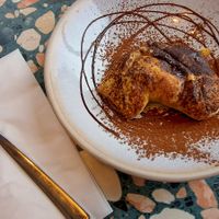 Nutella dough balls (though needed knife and fork!) at Purezza in Manchester