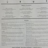 Menu (September 2025) at Purezza in Manchester