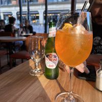 AF drinks   at Purezza in Manchester