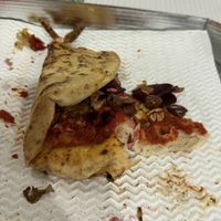 I was at hotel late at night so was stuck eating some of it or going hungry    at Purezza in Manchester