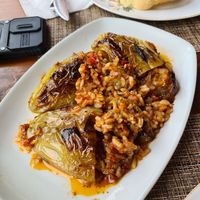 Gefüllte Paprika at Eni Traditional Food in Berat