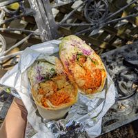 freeto burrito supreemo at The Vegan Yacht in Austin