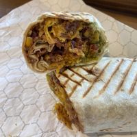 Frito burrito at The Vegan Yacht in Austin