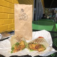 Freeto not Frito burrito supremo  at The Vegan Yacht in Austin
