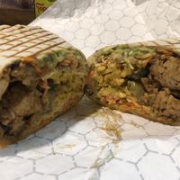 Smokehouse burrito   at The Vegan Yacht in Austin