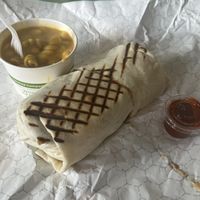 Freeto Burrito w/ Vegan Mac & Cheese  at The Vegan Yacht in Austin