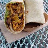 Freeto burrito at The Vegan Yacht in Austin