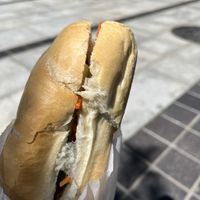 Vegan chicken sandwich (no mayo, no fish sauce)  at 163 Vietnamese Sandwiches & Bubble Tea in Boston