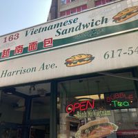 Front  at 163 Vietnamese Sandwiches & Bubble Tea in Boston