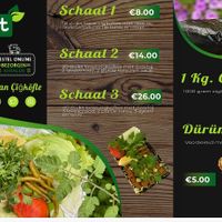 Eating in the traditional way at Cigkoftepoint in Tilburg