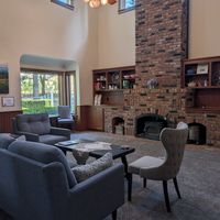 Main "lobby" area at Gardenview Estate Bed & Breakfast in Kettle Falls