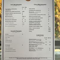 Daci & Daci (New Town) drinks menu (May 2021).  at Daci & Daci Bakers in New Town