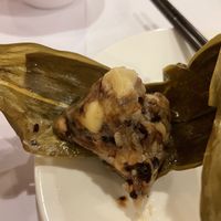 Five grain dumpling (wrapped in lotus leaf)  at Vegelink in Hong Kong Island