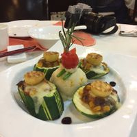 Baked zucchini  at Vegelink in Hong Kong Island