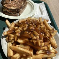 Vegan Poutine  at Gaia's Urban Eatery in Charlottetown