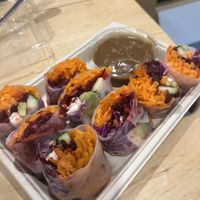 Rainbow rolls  at Gaia's Urban Eatery in Charlottetown