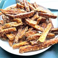 Sweet potato fries  at Gaia's Urban Eatery in Charlottetown