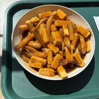 Vegan poutine   at Gaia's Urban Eatery in Charlottetown
