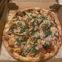The best Vegan pizza!!  at Vinny's Pizza Joint in Kitty Hawk