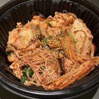 Just veggies and some bean curd  at Lahyanggak Maratang 라향각 마라탕 in Seoul