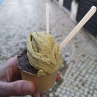 Oreo/pistachio at UAO by Mú - Healthy Italian Gelato in Lisbon
