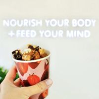 Snickers bowl at Nourish and Feed in Kingsley