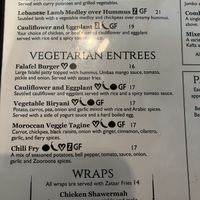 Be sure to read the description and let the sever know to make it vegan.   at Zooroona Restaurant and Lounge in Kalamazoo