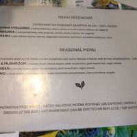 Seasonal Menu at Granvegano in Poznan