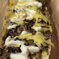 The Pieczarki / mushroom with cheese -    at Granvegano in Poznan