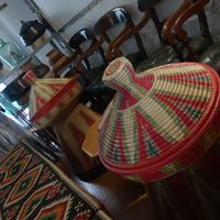 Seating at Abissinia in Barcelona