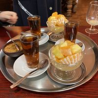 El postre 🍨   at Abissinia in Barcelona