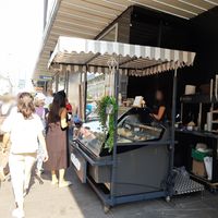Exterior at Gelateria Leonardo in Basel