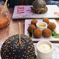 Smokey Burger at Vegan Temple Bar in Amsterdam