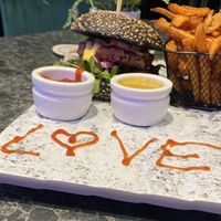 Made with love at Vegan Temple Bar in Amsterdam