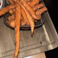 Sweet Potato Fries.  at Vegan Temple Bar in Amsterdam