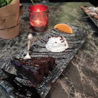 CHOCOLATE BROWNIE at Vegan Temple Bar in Amsterdam