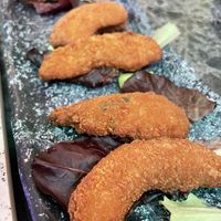 Avocado fries  at Vegan Temple Bar in Amsterdam