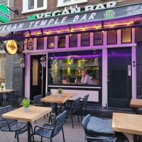 Outside at Vegan Temple Bar in Amsterdam