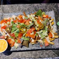 Shawarma loaded fries 🍟 at Vegan Temple Bar in Amsterdam