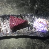 Summer Fruit Cheese Cake  at Vegan Temple Bar in Amsterdam