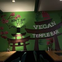   at Vegan Temple Bar in Amsterdam