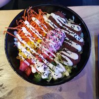 Falafel bowl at Vegan Temple Bar in Amsterdam