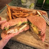   at Vegan Temple Bar in Amsterdam