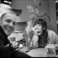 Inside seating at Vegan Temple Bar in Amsterdam