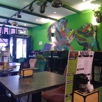 Inside at Vegan Temple Bar in Amsterdam