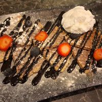 Stroopwafel vegano at Vegan Temple Bar in Amsterdam