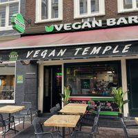   at Vegan Temple Bar in Amsterdam