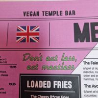  at Vegan Temple Bar in Amsterdam